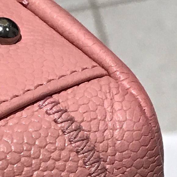 SOLD Chanel Chocolate Bar pink Caviar leather - Picture 5 of 16